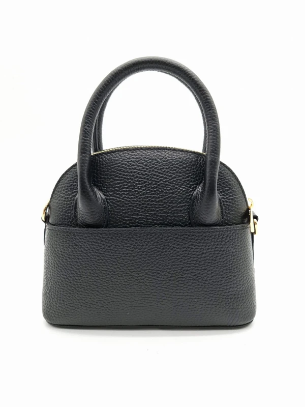 mini city bag mala czarna torebka damska betty skora naturalna w butik hrabina